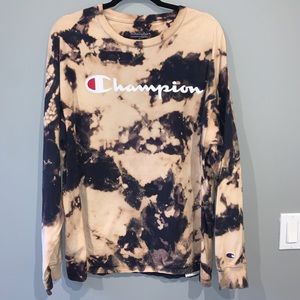 Men’s champion bleached long sleeve shirt